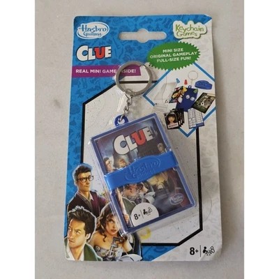 Keychain Games: Clue | Real Game, Mini Size! Hasbro Gaming - Image 1 of 2