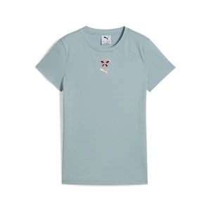 PUMA House of Graphics Big Kids' Ribbed Tee - Picture 1 of 15