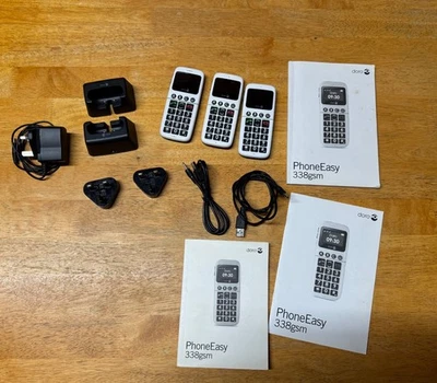 ⭐️ Doro PhoneEasy mobile phone 338GSM X 3 ⭐️ - Image 1 of 2