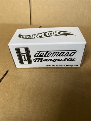 风火轮 RLC 特别版 1971 De Tomaso Mangusta,比例 1: 64 汽车 - 橙色 — 第 1/3 张图片