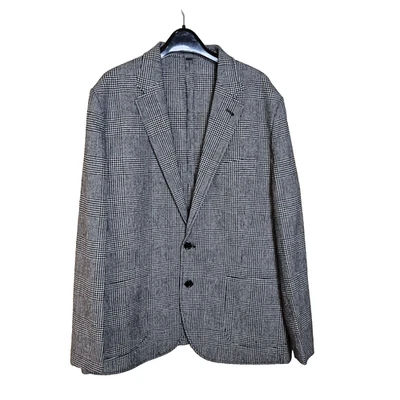 NUEVO CON ETIQUETAS J.Crew Thompson Tweed Abrigo Deportivo 46R Mezcla de Lana Blazer a Cuadros Chaqueta AA559 Foto 1 de 4