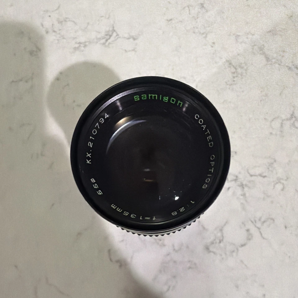 Óptica recubierta vintage SAMIGON 1:28 F=1 35 mm Kx.210794 Foto 1 de 4
