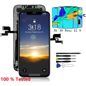 For iPhone X XR Max 11 12 13 Pro LCD Display Touch Screen Replacement Lot Tool - Picture 1 of 15
