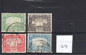 Aden (29) Georg V1 1937 - Auswahl Dauermarken - gebraucht - SG Kat 10€ - Bild 1 von 1