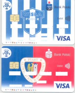 Poland bank cards  , Visa , ( Expired ) - Picture 1 of 2
