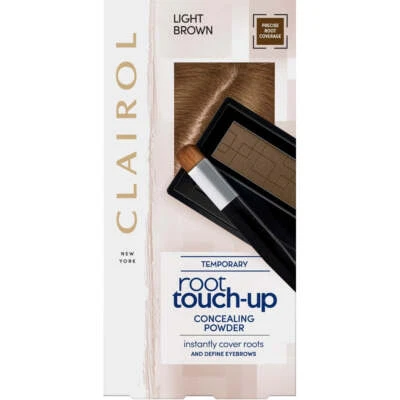 CLAIROL Root Touch-Up Concealing Powder Light Brown 2.1g - image 1 of 2