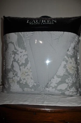 NIP Ralph Lauren Full/Queen 3 Piece Comforter Set Reese Floral Green - Image 1 of 4