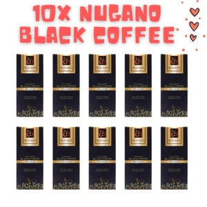 10x Nugano Black Coffee 100% Organic Ganoderma Lucidium Ganocafe Express Ship - Picture 1 of 13