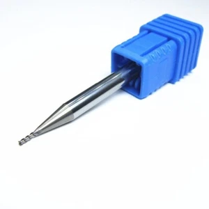 5PCS 1mm HRC55 3 flute Tungsten Carbide End Mill milling cutter CNC for Aluminum - Picture 1 of 3