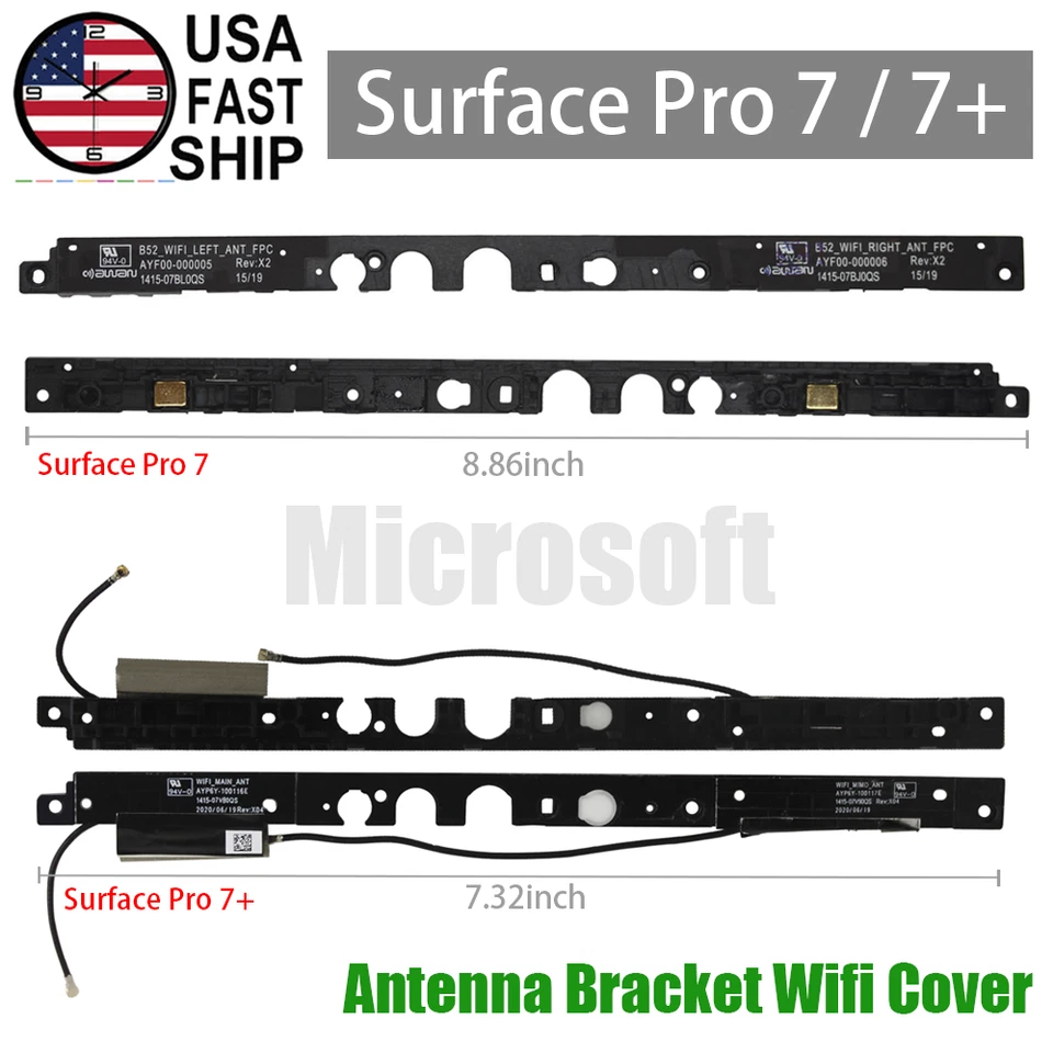 Cable Flex Cubierta WiFi Original para Microsoft Surface Pro 7/7+ Plus Foto 1 de 4