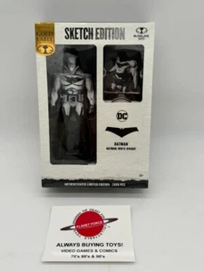 Batman Caballero Blanco Edición Boceto DC Multiverso McFarlane NUEVO - Imagen 1 de 2