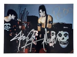 Foto Misfits firmata autografata 5x7 Danzica Jerry Doyle Robo - Foto 1 di 5