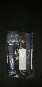 SIGNATURE GENUINE LEATHER WATCH BAND STRAP, 18 mm with pins - Picture 1 of 2