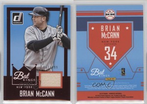 2016 Panini Donruss Bat Kings Red /199 Brian McCann #BK-BM