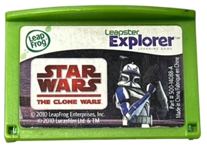 LeapFrog Explorer Star Wars Clone Wars LeapPad 1 2 3 GS Cartridge - Picture 1 of 6