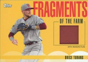 Brice Turang 2020 Topps Pro Debut FRAGMENTS OF THE FARM RELIC FF-FL - Bild 1 von 1