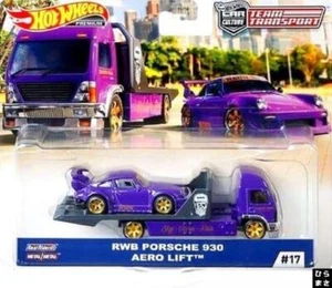 1/64 Aero Lift RWB Porsche 930 "Hot Wheels Team Transport" mini car - Picture 1 of 2