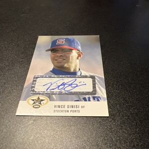 Vince Sinisi Signed 2005 Just Stars #52 Card *Autograph Den* Auto