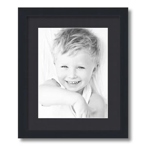 ArtToFrames Matted 14x17 Black Picture Frame with 2" Mat, 10x13 Opening 3926 - Picture 1 of 489