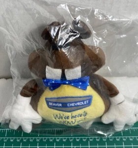 Beaver Plush Toy  6”Chevrolet Car Dealer Advertising Dobbs Global - Picture 1 of 8