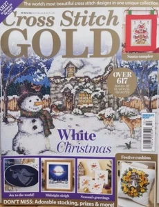 Cross Stitch Gold #69 Nov Dec 2018 White Christmas 617+ Hours (50) FREE SHIPPING - Picture 1 of 1