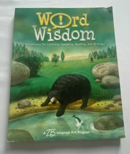 WORD WISDOM ZB Language Arts Vocabulary for Listening Speaking Reading & Writing - Imagen 1 de 2