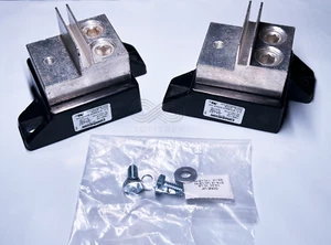 2 Stück 1MS102 MARATHON Halbleiter Sicherungshalter Blöcke 400A 600V Aluminium - Bild 1 von 4