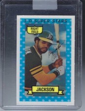 1974 Kellogg's 3-D Super Stars Reggie Jackson # 20 High Grade 1