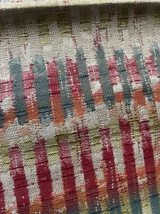 Designer IMPOPRTED "TONALA MULTI" Upholstry Fabric 3 pcs 20" x 12" USPS shipping - Picture 1 of 2