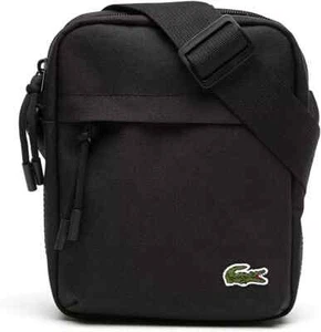 Fashion Trend Men's Lacoste Vertical Camera Cross Body Bag NEW GIFT - Black UK - Picture 1 of 7