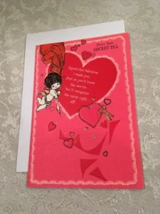 Hallmark Vintage Valentine Card from your SECRET PAL - Picture 1 of 2