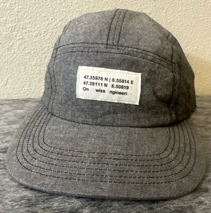 On Cloud Swiss Engineering 5 Panel Cap Running Hat - Picture 1 of 8