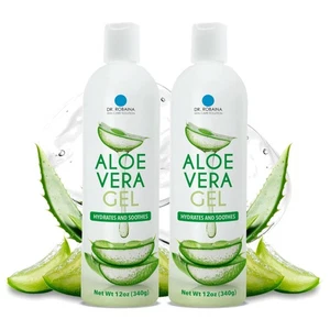 Relief from Dry Skin - 12 oz Aloe Vera Gel with Emu Oil for Irritation Soothing - Picture 1 of 9