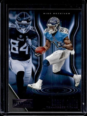 2018 Panini Playbook Corey Davis Purple #25 Titans - Image 1 of 2