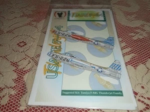EAGLE STRIKE 48214, 1/48 USAFE F-84 THUNDERJET PART 2 DECAL SET - Picture 1 of 2