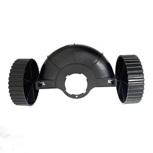 Weeds Trimmer Support Wheels Adjustable with Protective Cover Grass Cutter Part - Picture 1 of 5