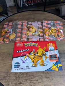 Pokémon Mega Construx Kadabra Buildable Figure Neu Beschreibung lesen ⭐ - Bild 1 von 5