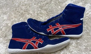 Zapatos de lucha de boxeo asics azul rojo US7 (24,5 cm) 1083A001 EX-EO TWR900 Next - Imagen 1 de 4