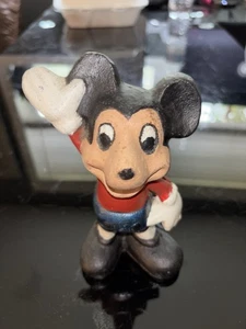 Disney Mickey Mouse Cast Iron Vintage Bank - Picture 1 of 9