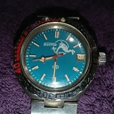 Vostok amphibian watch is waterproof up to 200 m - Image 1 of 4