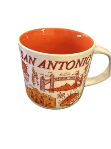 Starbucks Been There Series Across the Globe Collection Coffee Mug San Antonio - Picture 1 of 10