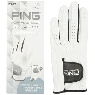 Guantes PING Guantes Cuero Sintético Blanco 23cm Foto 1 de 3