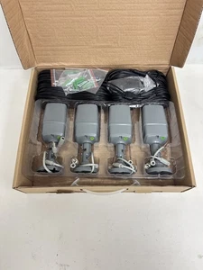 Q-See 4 Weatherproof Wired Security Color Cameras with 60ft Cables (QD6508B-4H) - Picture 1 of 8