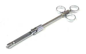 Jeringa de bloque de nervios diente de lobo aspirador dental caballo equino 1,8 CC, 25 cm de largo - Imagen 1 de 4