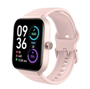 Delvfire Smart Watch for Men and Women -Fitness Tracker, Heart Rate, Android/IOS