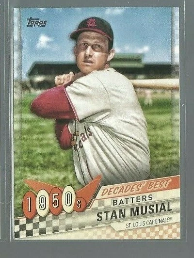 2020 Topps Decades' Best #DB15 Stan Musial (ref 85191) - Image 1 of 1