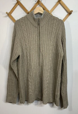Suéter Columbia Vintage Cremallera Lana Para Hombre XL Foto 1 de 4