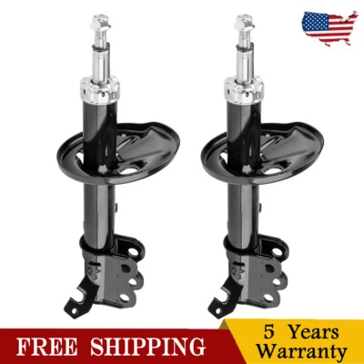For 1993-2002 Toyota Corolla Chevrolet Prizm FWD Pair Front Suspension Struts  - Image 1 of 4