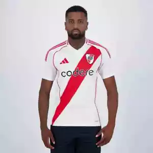 Maglia Adidas River Plate Home 2024 - FutFanatics - Nuova Originale - Foto 1 di 5