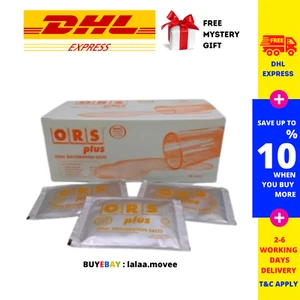 3 Boxes ORS B Plus Oral Rehydration Salts ORANGE 50 Sachets NEW Free Shipping - Picture 1 of 4